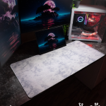 White Marble Mousepad (40x90)