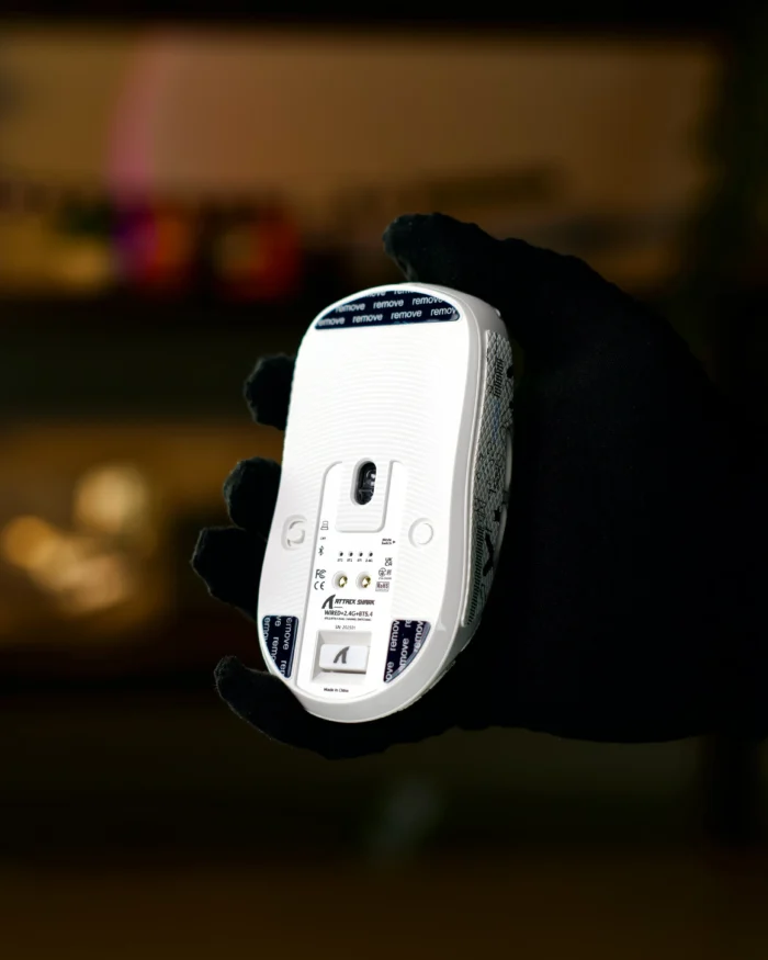 ATTACK SHARK X6 Wireless Gaming Mouse - White - Image 6