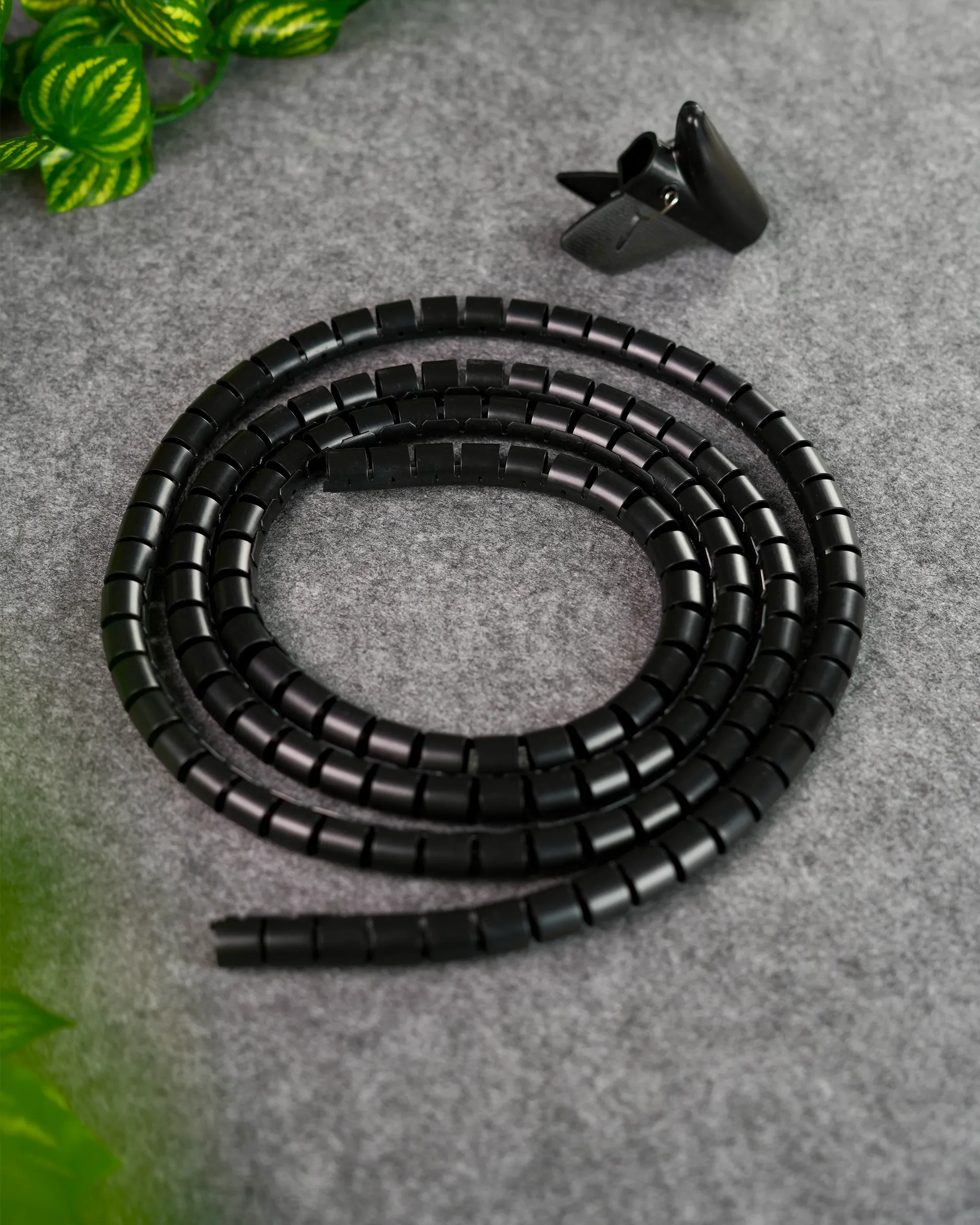2_1 Black Cable Cover - 2m - Image 1