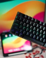 Black Mechanical Arabic Keyboard 80% - Image 2