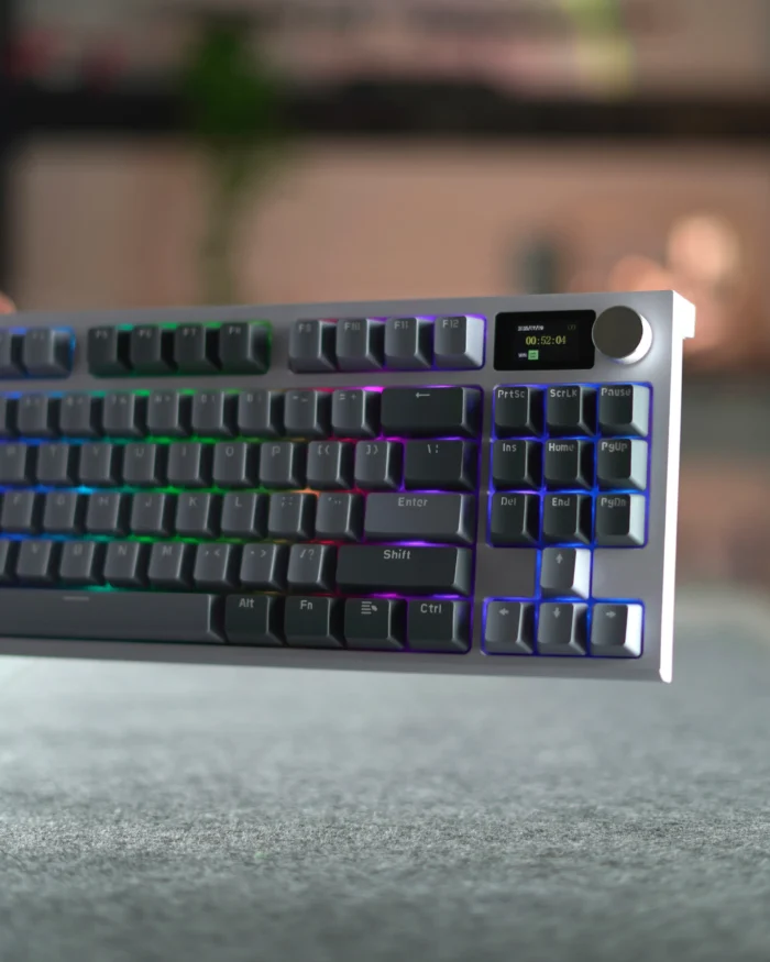 Keyboard Attack Shark K86-Lavender Blue - Image 3