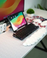 Black Mechanical Arabic Keyboard 80% - Image 4