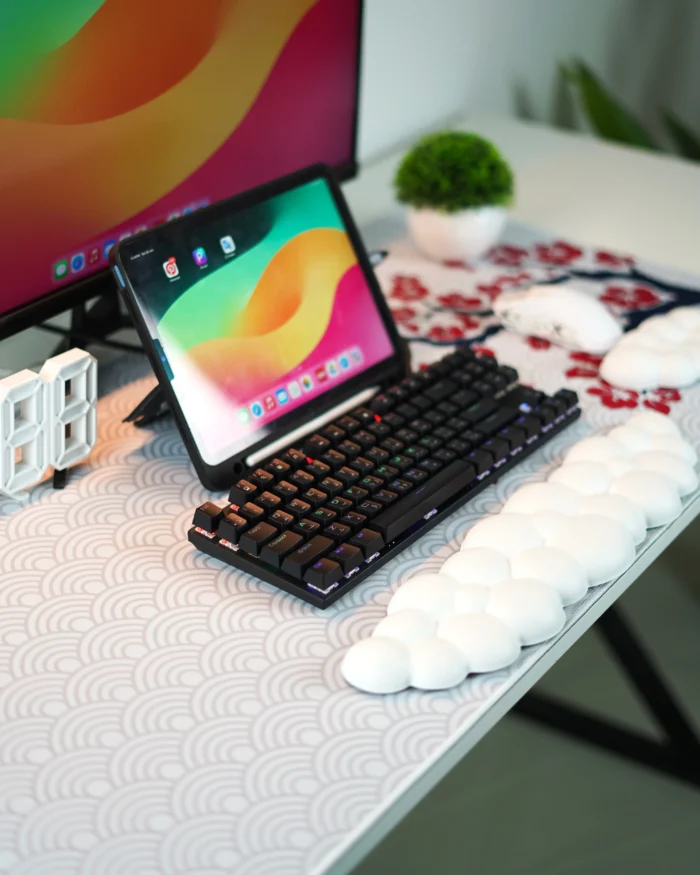 Black Mechanical Arabic Keyboard 80% - Image 4