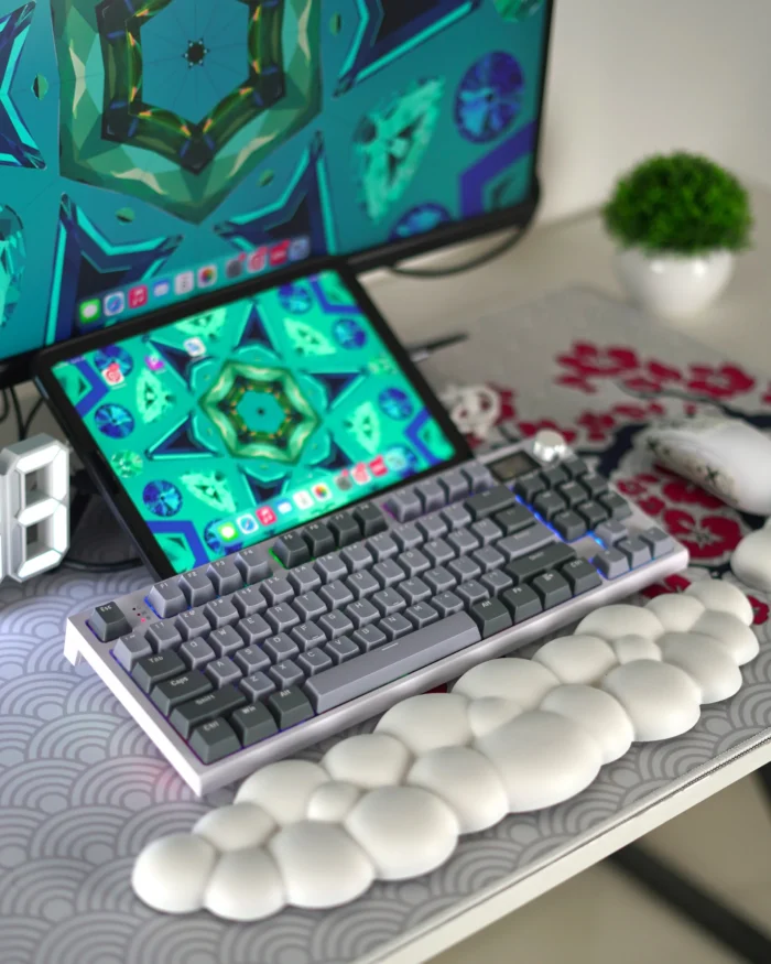 Keyboard Attack Shark K86-Lavender Blue - Image 5