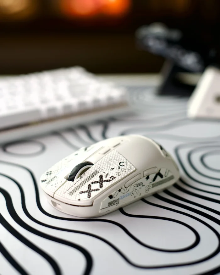 ATTACK SHARK X6 Wireless Gaming Mouse - White - Image 4