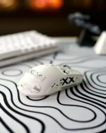 ATTACK SHARK X6 Wireless Gaming Mouse - White - Image 5