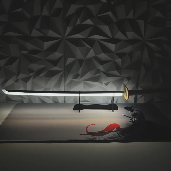 White Luminous Wooden Sword - Image 4