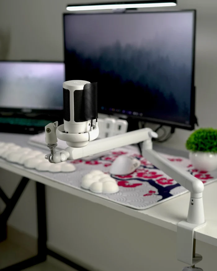 SENBORAN Mic Stand - White - Image 3