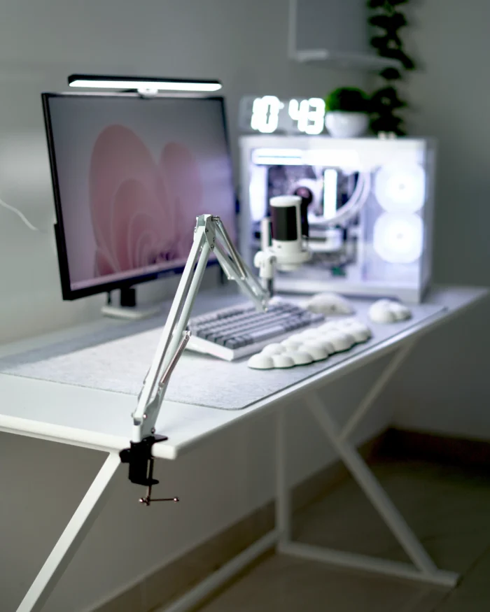 White Mic Stand - Image 4