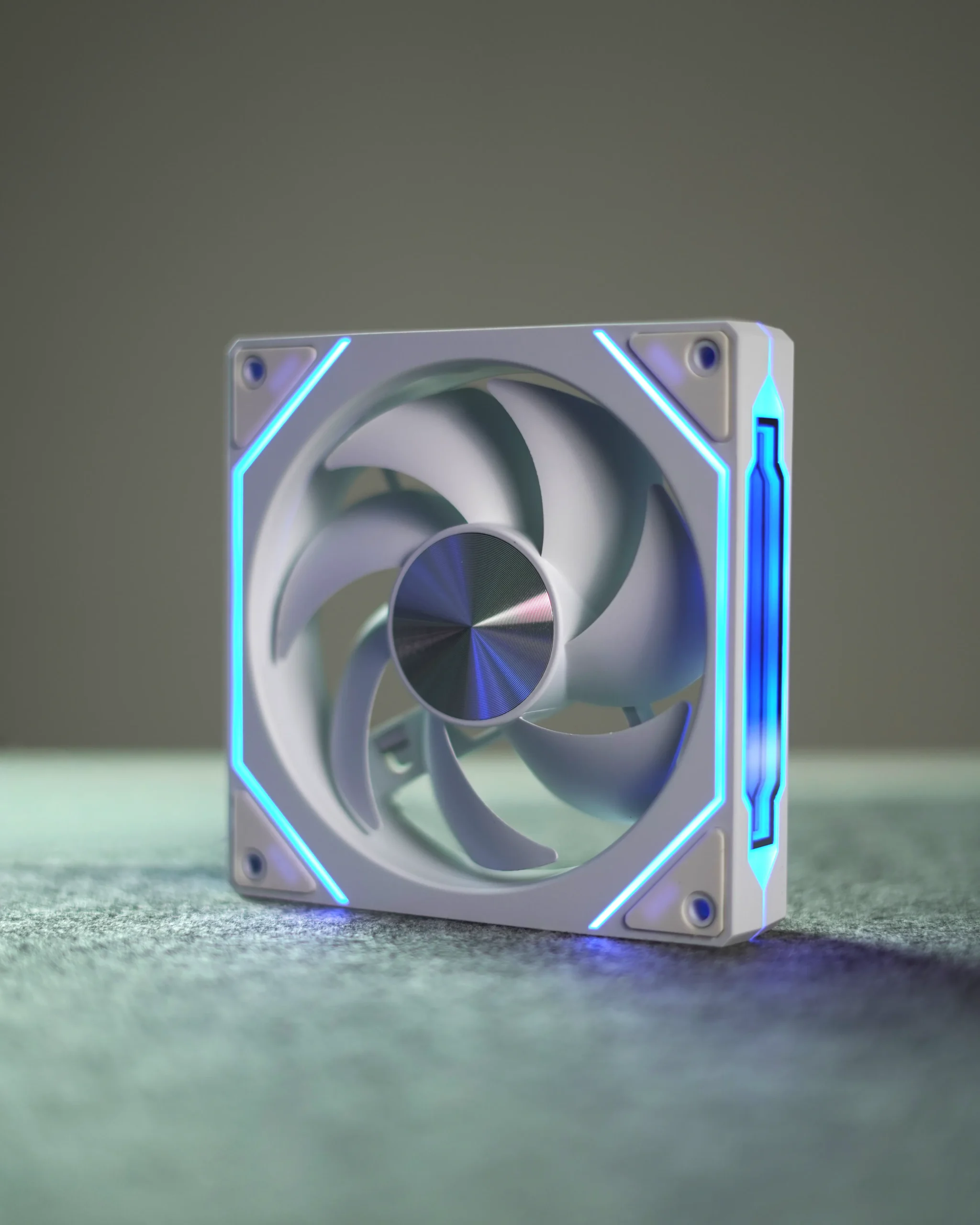 1 White Infinity PC Fan - Image 1