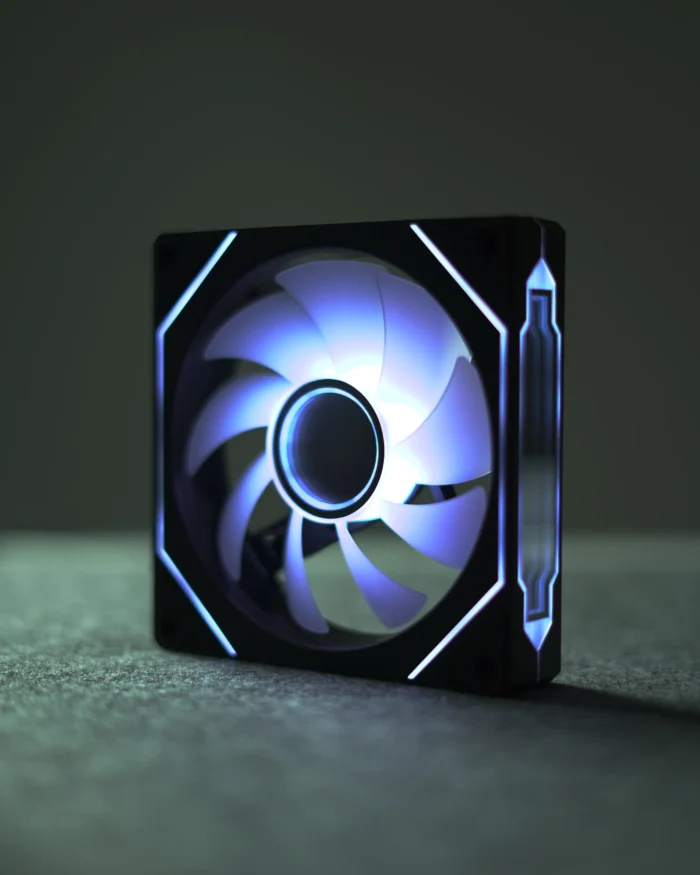 Black Xuanwu PRO M-ATX PC Case + 6 Fans - Image 5