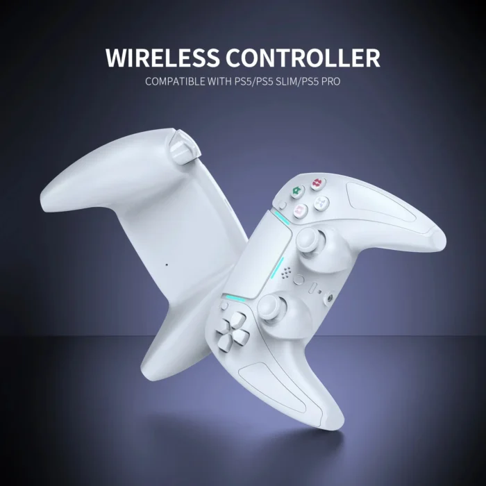 P5148 White Controllers- PS5 and PC - Image 2