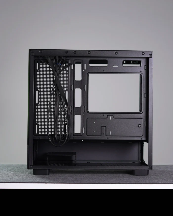 Black Xuanwu PRO M-ATX PC Case + 6 Fans - Image 4
