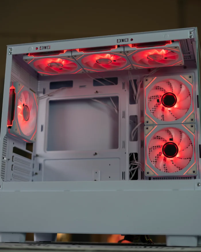 White Xuanwu PRO M-ATX PC Case - Image 4