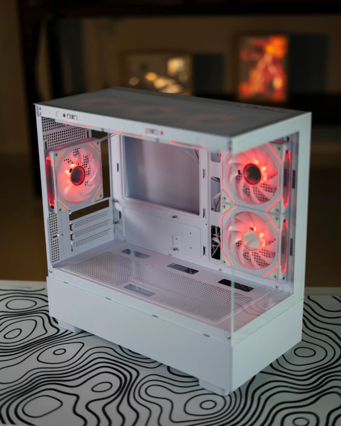 White Xuanwu PRO M-ATX PC Case - Image 5