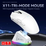 ATTACK SHARK X11 Wireless Gaming Mouse - White - Image 5