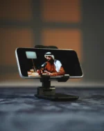 Black Phone Stand - Image 2