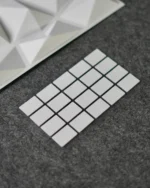 White Dimond 3D Wall Panel, 50x50cm - Image 4