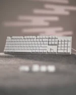White Arabic Keycaps
