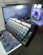 FreeWolf M75 Gaming Keyboard - Gray Gradient - Image 6