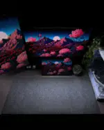 Black Office Mousepad (40x90) - Image 2