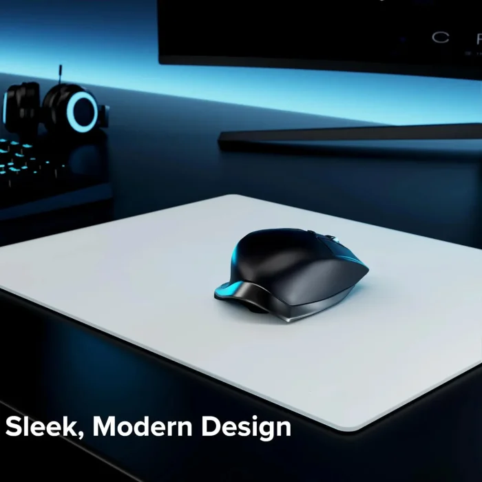 White Glass Mousepad - Image 2