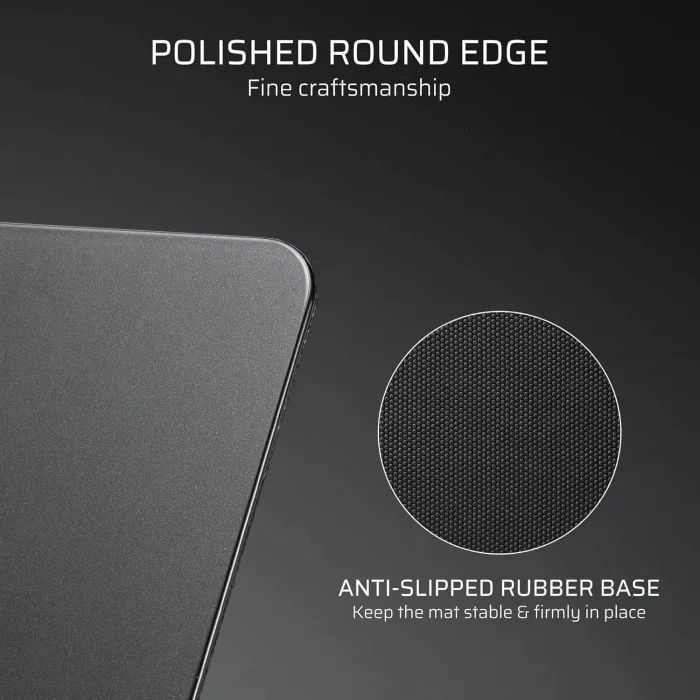 Black Glass Mousepad - Image 4