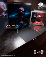 Black Glass Mousepad