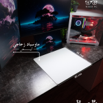 White Glass Mousepad