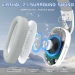 Attack Shark L90 Headset - White - Image 11