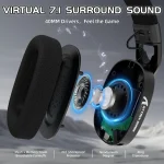 Attack Shark L90 Headset - Black - Image 9