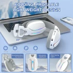 Attack Shark L90 Headset - White - Image 9
